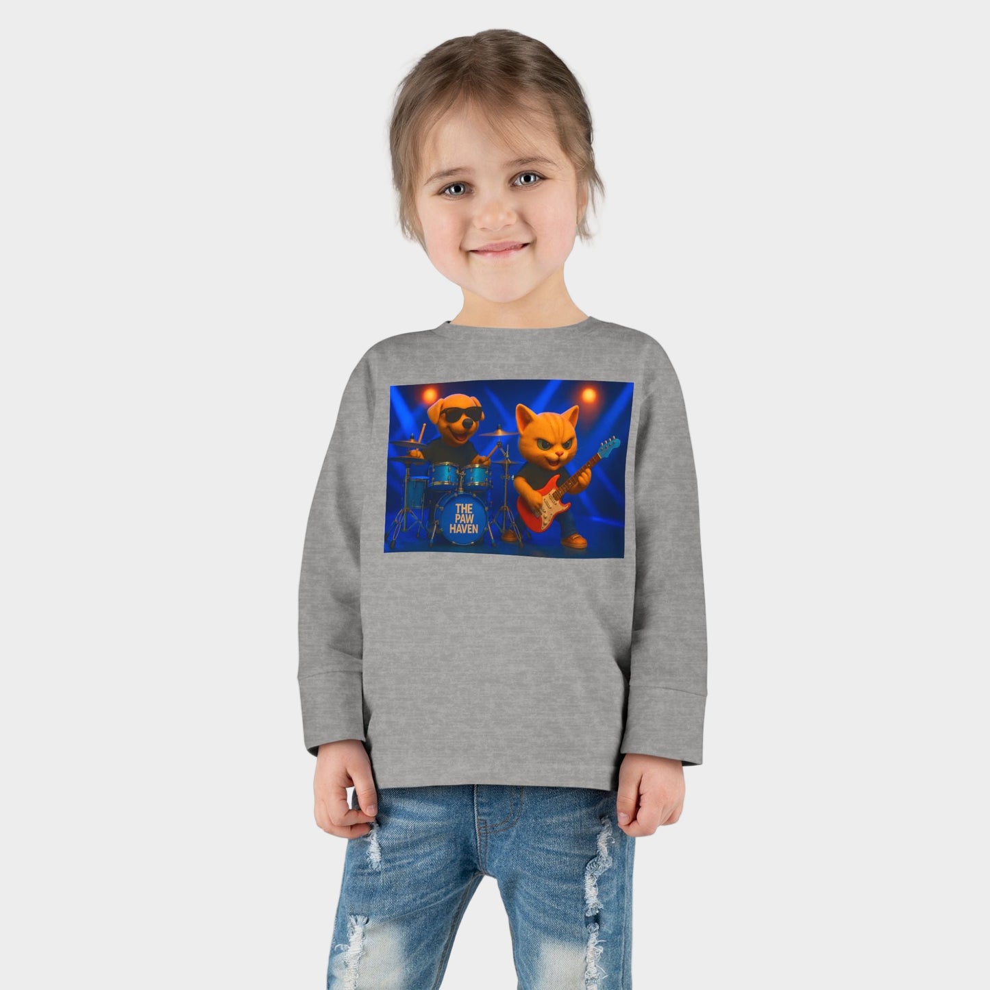 Toddler Long Sleeve Music Band Tee