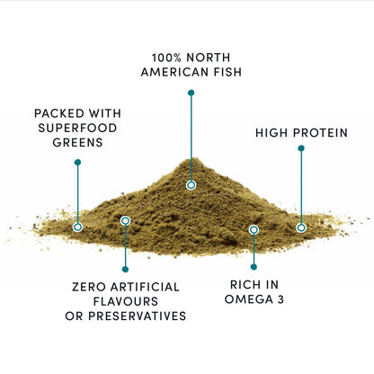 Crumps Dog 3.8oz. Fish Superfood Greens Sprinkles