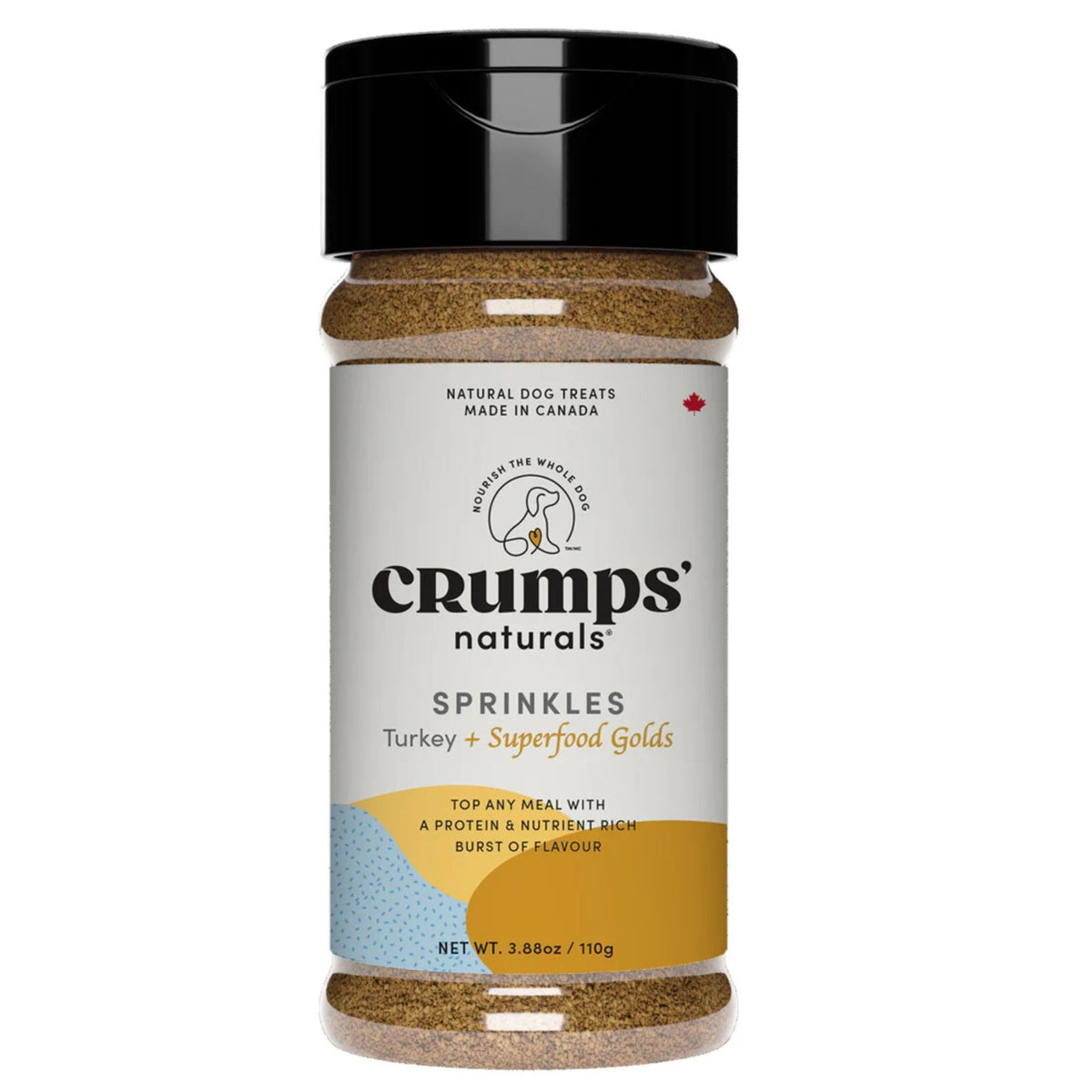 Crumps Dog 3.8oz. Turkey Superfood Golds Sprinkles