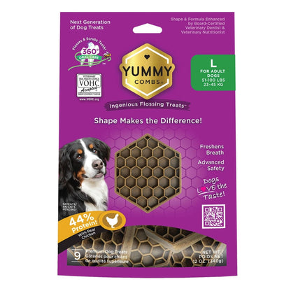 Yummy Combs Dog 12oz. Dental Large