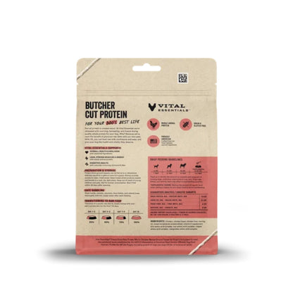 Vital Essentials Dog Freeze Dried Topper Ground Chicken 6oz.