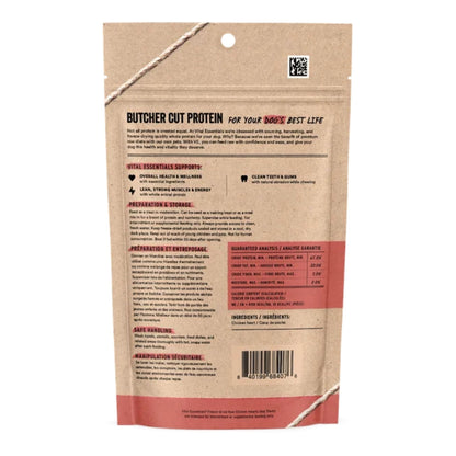Vital Essentials Dog Freeze-Dried Grain Free Chicken Hearts Treats 1.9oz.