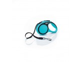 Flexi Comfort Retractable Tape Dog Leash Blue 10 ft Extra-Small