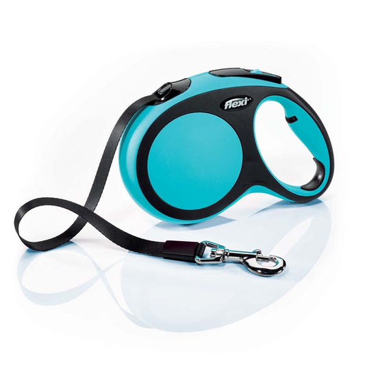 Flexi Comfort Retractable Tape Dog Leash Blue 16 ft Large