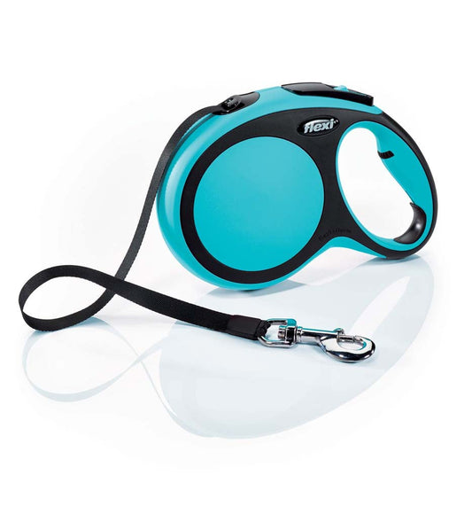Flexi Comfort Retractable Tape Dog Leash Blue 26 ft Large