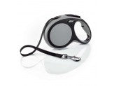 Flexi Comfort Retractable Tape Dog Leash Grey 26 ft Large