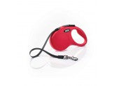 Flexi Classic Retractable Tape Dog Leash Red 16 ft Small