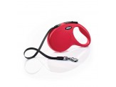 Flexi Classic Retractable Tape Dog Leash Red 16 ft Medium