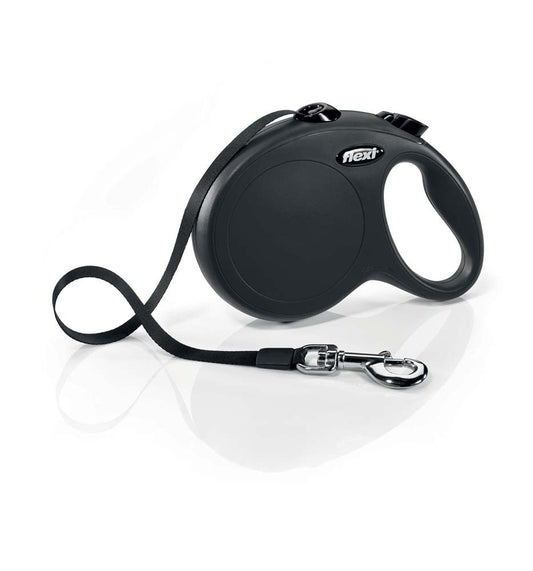 Flexi Classic Retractable Tape Dog Leash Blue 16 ft Large