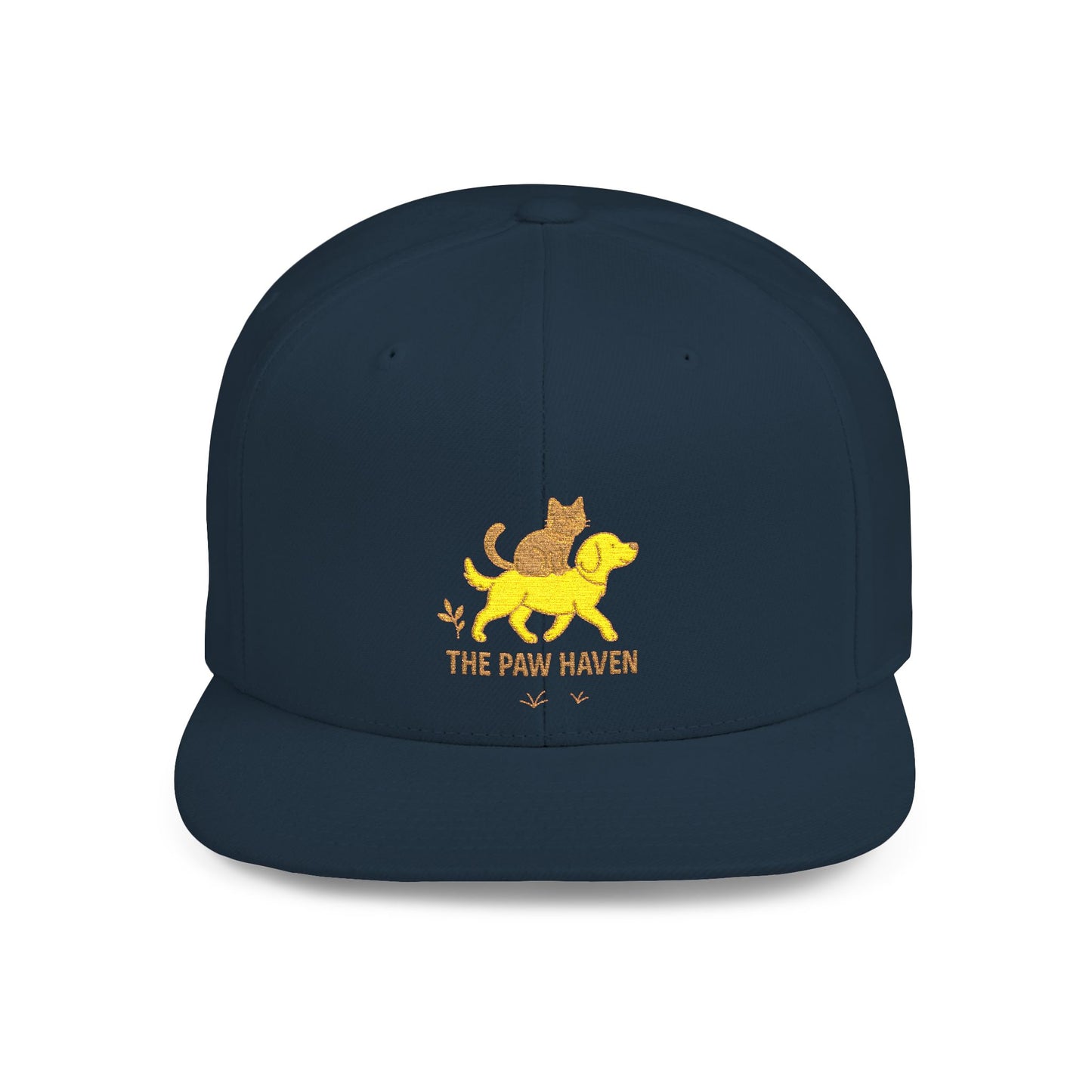 The Paw Haven Flat Bill Snapback Hat
