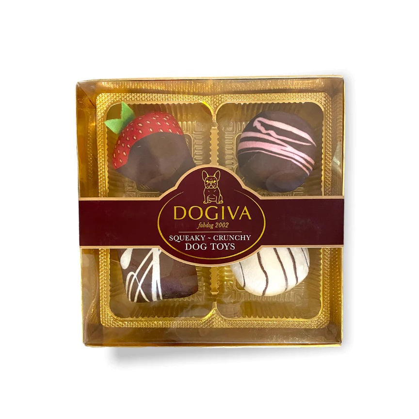 Fabdog Dogiva Chocolates 4Ct 3Pk Default Title