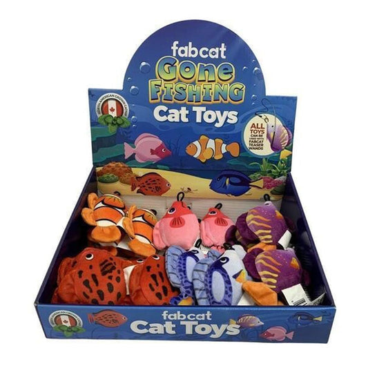 Fabcat Gone Fishing 25 Piece Display