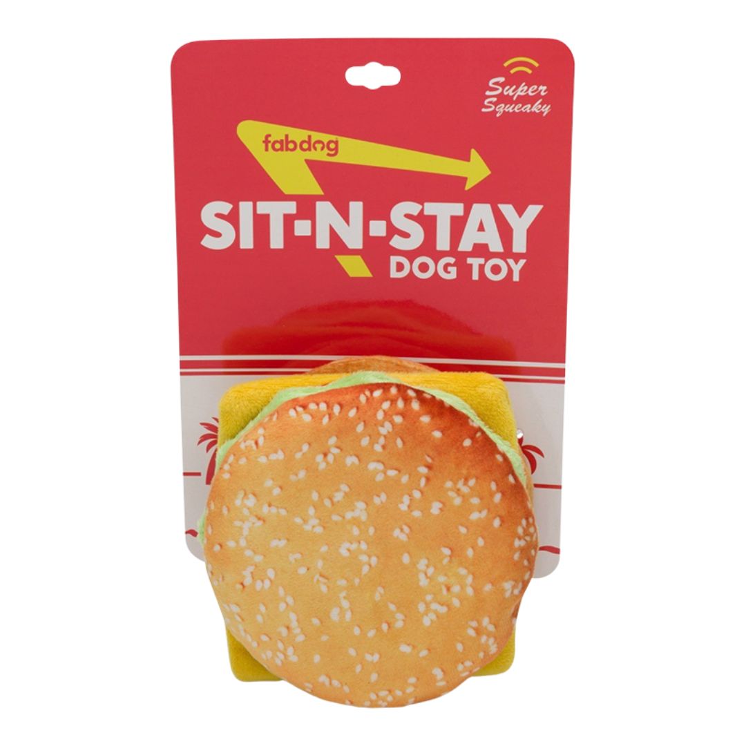 Fabdog Sit N Stay Cheeseburger Default Title