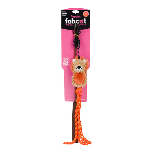 Fabcat Floppy Teaser Lion