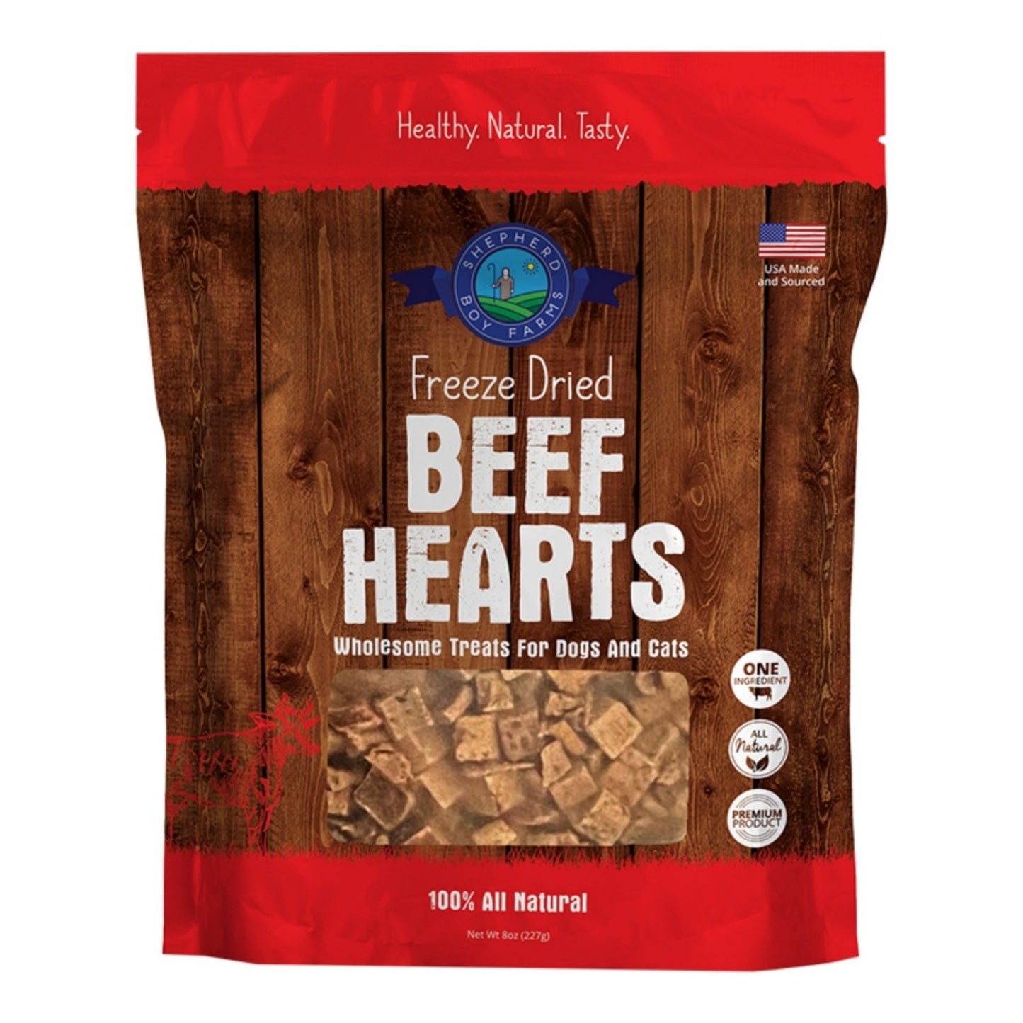 Shepherd Boy Farms Dog & Cat Freeze-Dried Beef Heart