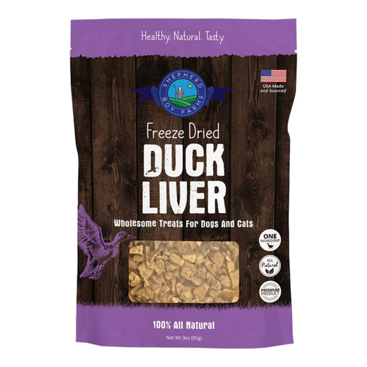 Shepherd Boy Farms Dog & Cat Freeze-Dried Duck Liver