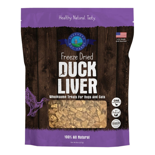 Shepherd Boy Farms Dog & Cat Freeze-Dried Duck Liver