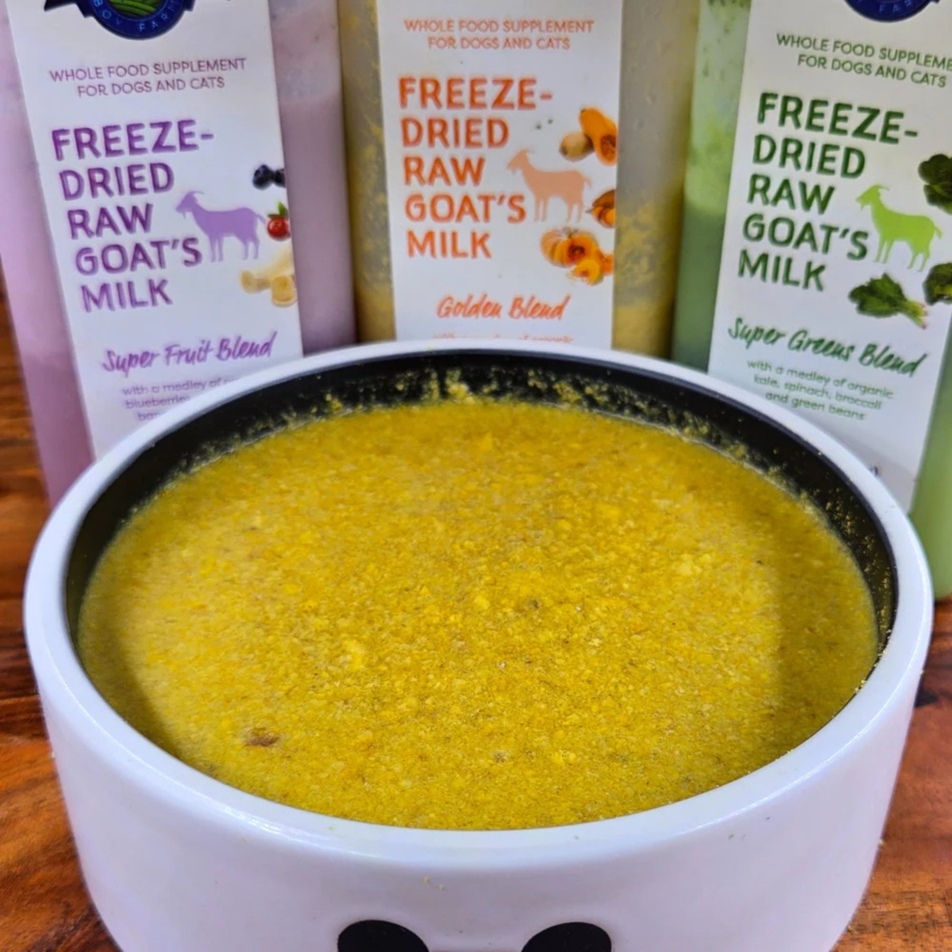 Shepherd Boy Farms Dog & Cat Freeze-Dried Raw Goat Milk Golden 16oz.