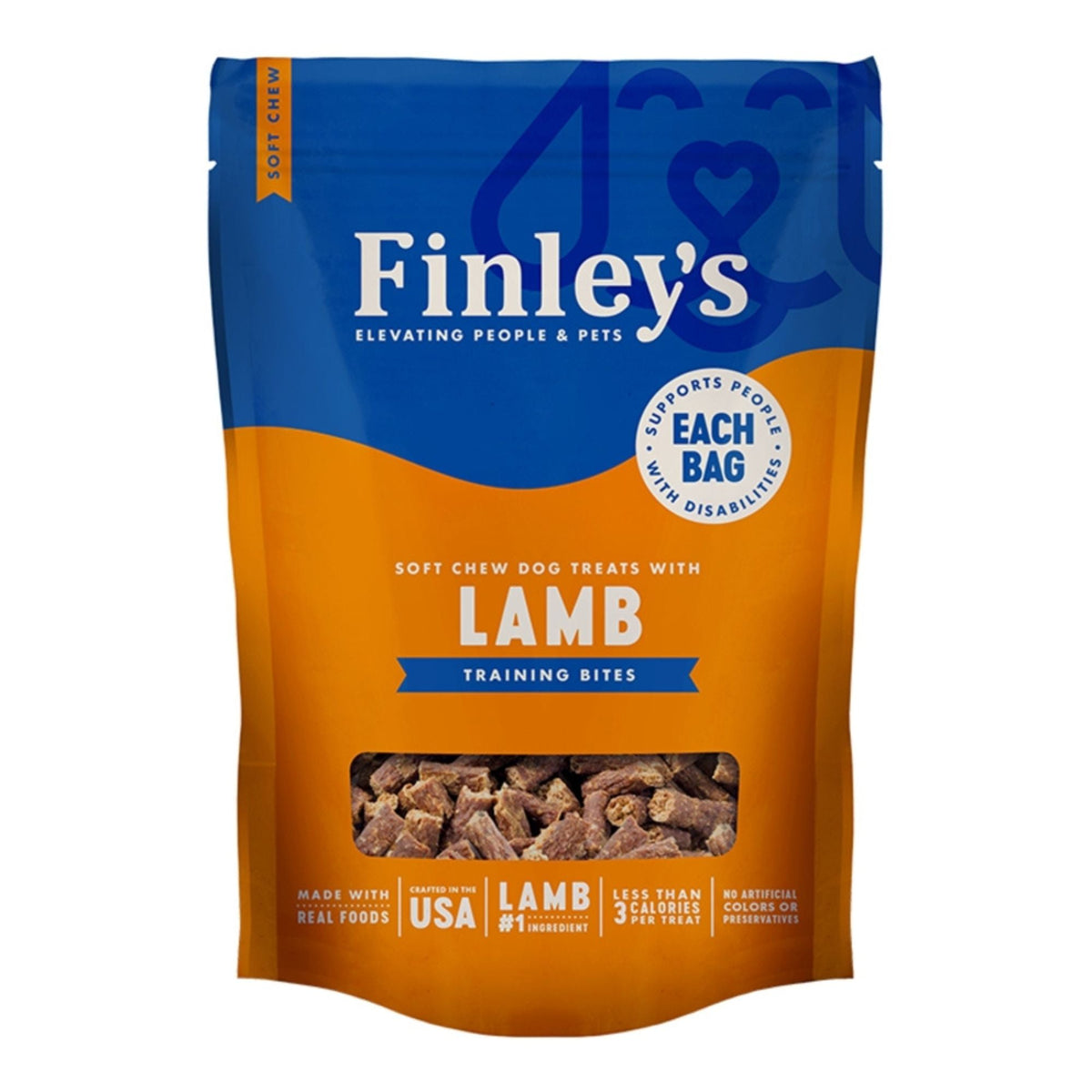 Finley's Dog Soft Chew Trainer Bites Lamb 6oz.