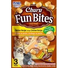 Inaba Churu Fun Bites 2.1Oz Chkn Wraps Chkn 3Ct
