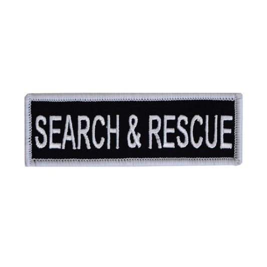 Boss Dog Tactical Harness Patch Search & Rescue, 6ea/Small Default Title