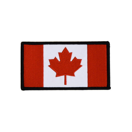 Boss Dog Tactical Harness Patch Full Color Candian Flag, 6ea/Small Default Title