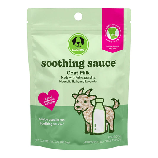 Stashios Dog Soothing Sauce Calming Goat Milk 3oz.