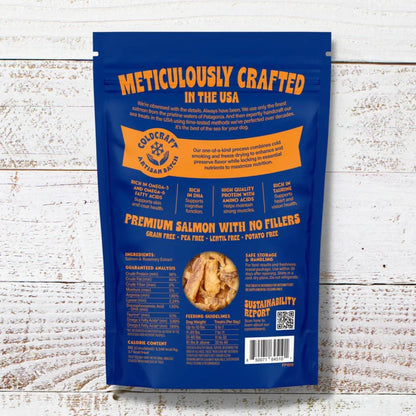Finfare Dog 2oz. Freeze-dried Smoked Salmon Nuggets
