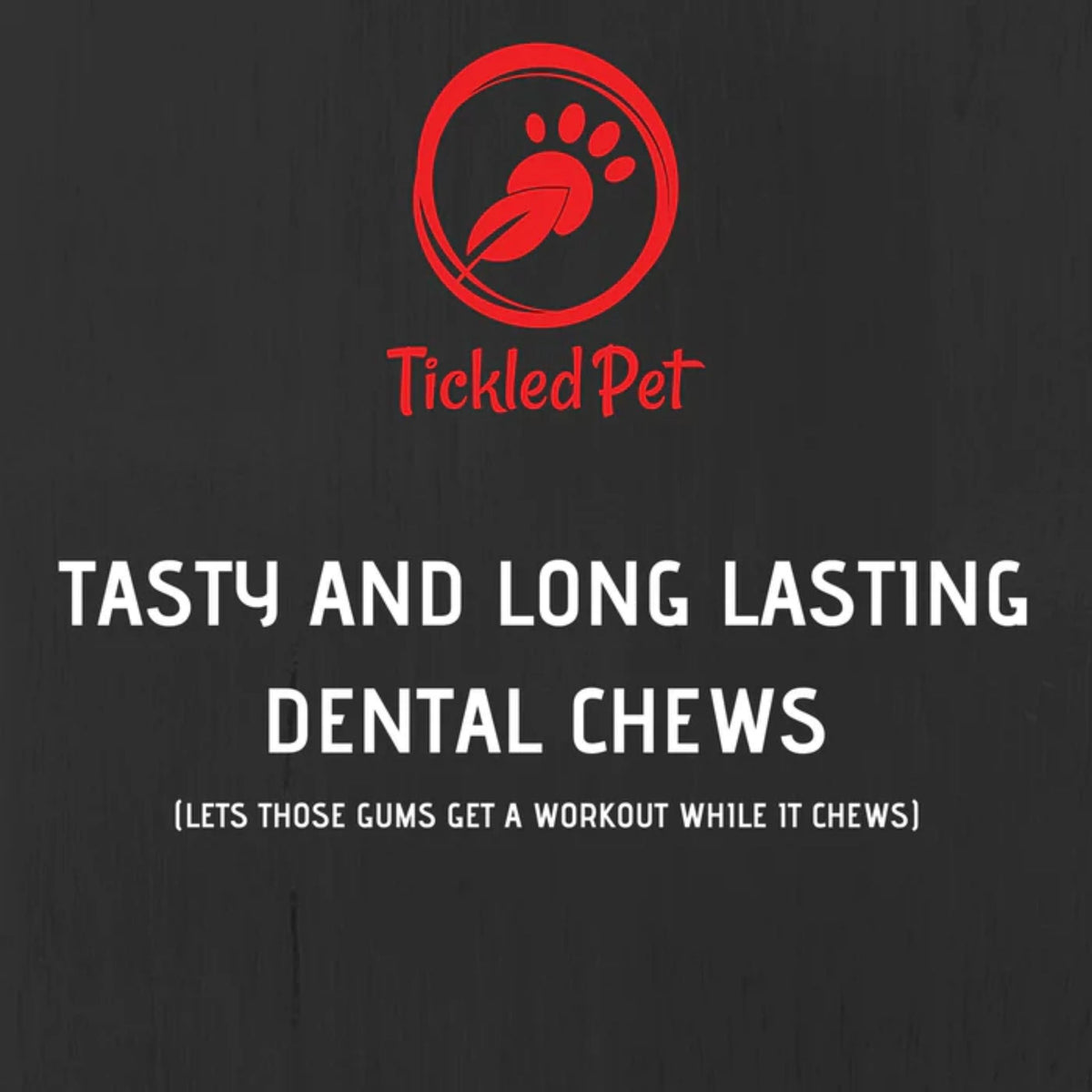 **Tickled Pet Dog 6oz. Salmon Skin Rolls