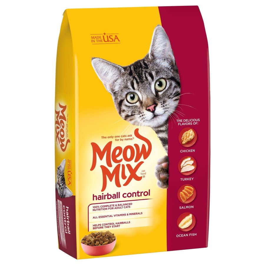 Meow-Mix Hairball Cat Food 3.15 lb