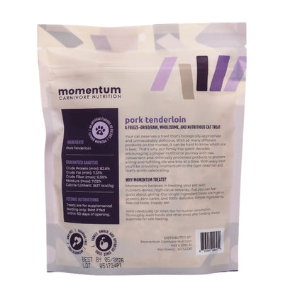 Momentum Carnivore Nutrition Cat 2.5oz. Pork Tenderloin