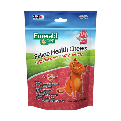 Emerald Pet Urinary Tract Support Feline Healthy Cat Chews 2.5oz. Default Title
