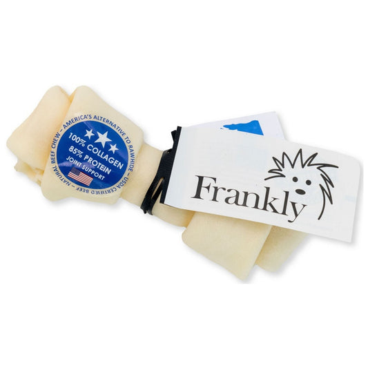 Frankly Dog Collagen Natural Medium Knotted Bone