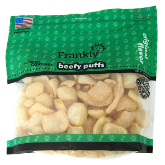 Frankly Dog Beefy Puffs Original Collagen