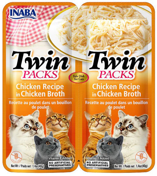 Inaba Cat Twin Pk Chicken In Chkn Broth 6Ct-2.08Oz