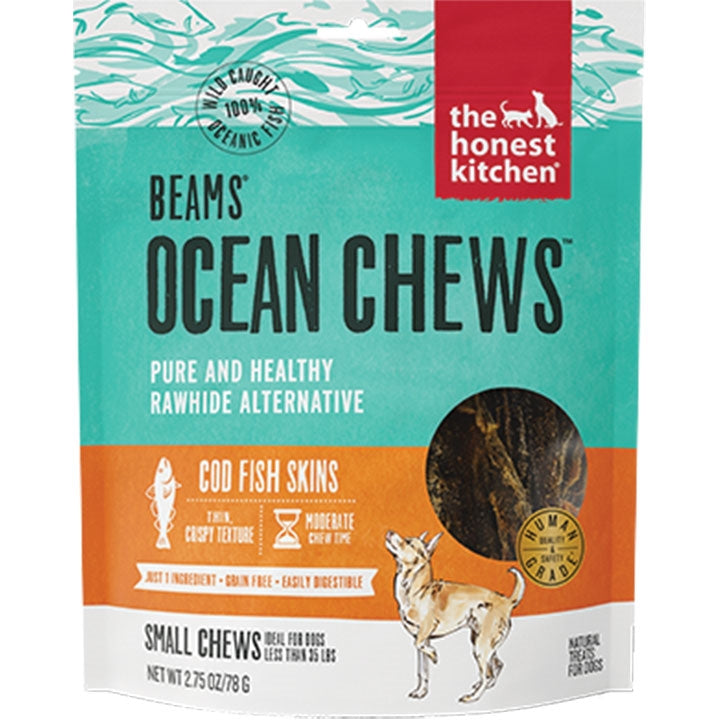 The Honest Kitchen Dog Beams Ocean Chews Cod Small 2.75Oz