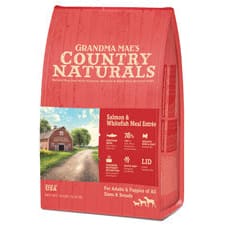 Grandma Maes Country Naturals Salmon and Whitefish Meal Dry Dog Food Sample 9 Ounces