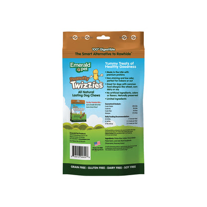 Emerald Pet Peanutty Twizzies Dog Treat 6Pk/9In 12oz. Default Title