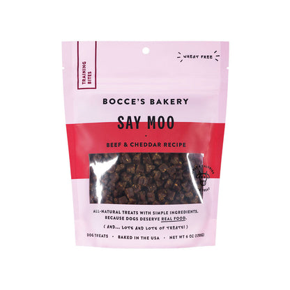 Bocces Bakery Dog Training Say Moooo 6Oz Default Title