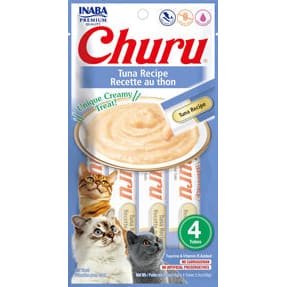 Inaba Cat Churu Puree Tuna 0.52Oz-6Ct