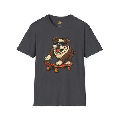 Skateboard Bulldog T-Shirt