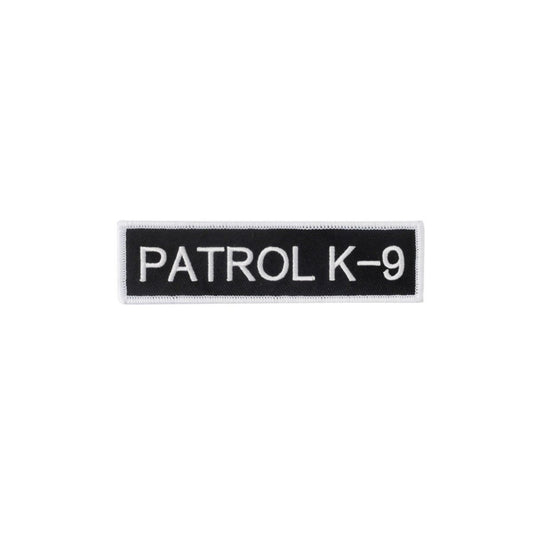 Boss Dog Tactical Harness Patch Patrol K-9, 1ea/LG