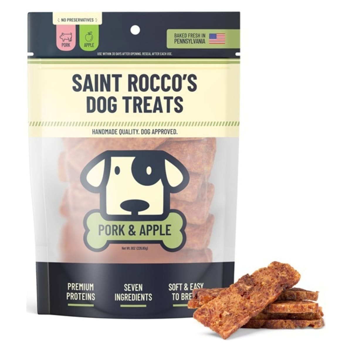 St. Rocco's Dog 3oz. Pork Apple