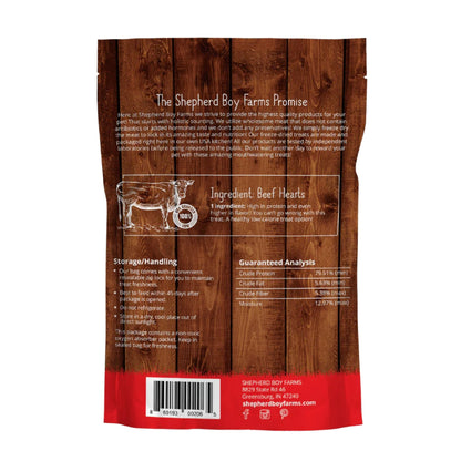 Shepherd Boy Farms Dog & Cat Freeze-Dried Beef Heart