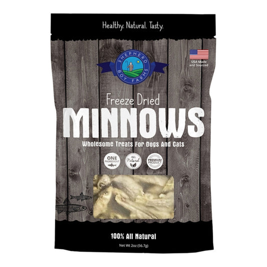 Shepherd Boy Farms Dog & Cat Freeze-Dried Minnows