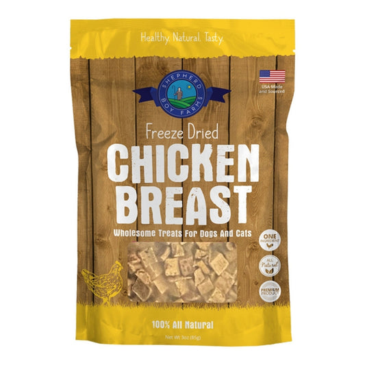 Shepherd Boy Farms Dog & Cat Freeze-Dried Chicken Breast