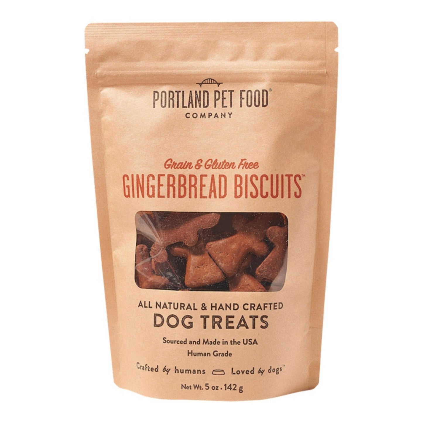 Portland Dog Grain Free Gluten Free Gingerbread Biscuits