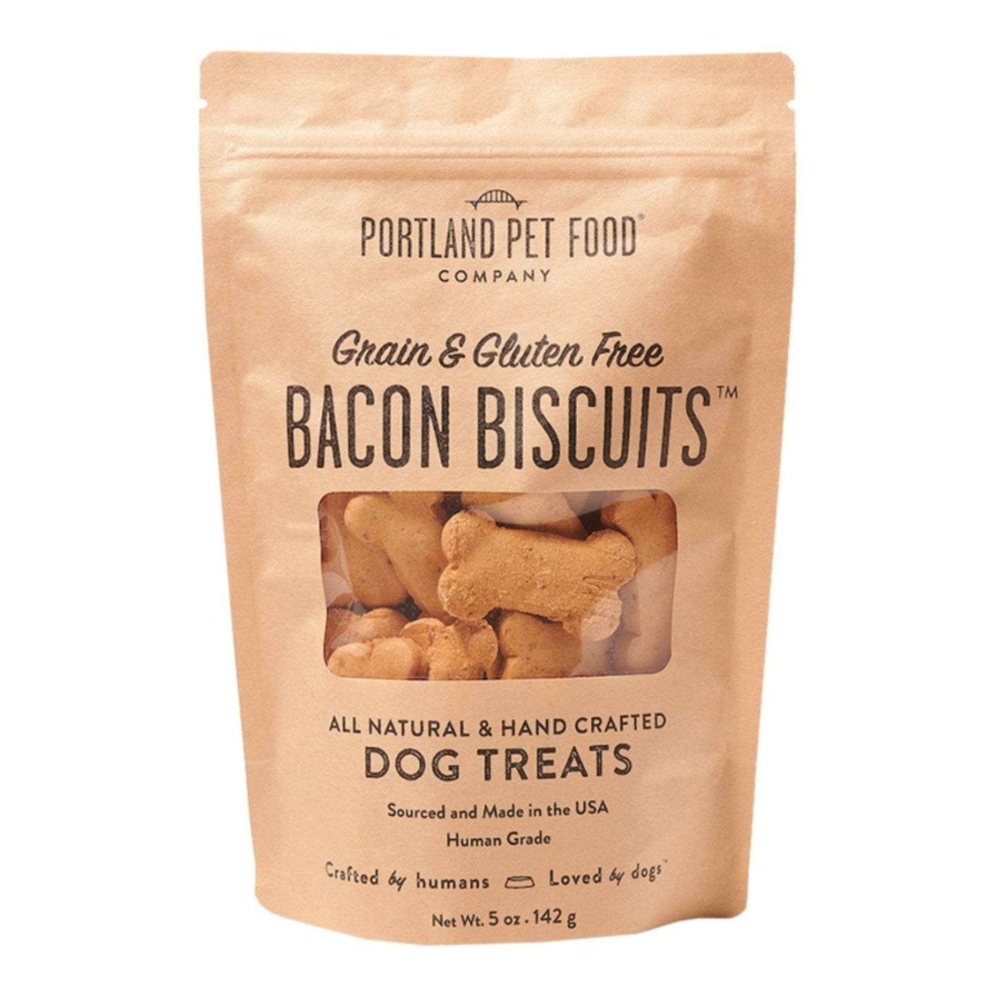 Portland Dog Grain Free Gluten Free Bacon Biscuits