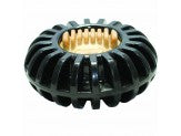 Starmark Dog Toy Treat Wheeler Black; 1ea-LG; 4.75 in