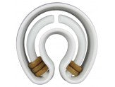 Starmark Treat Ringer Dog Toy Horseshoe White; 1ea-One Size